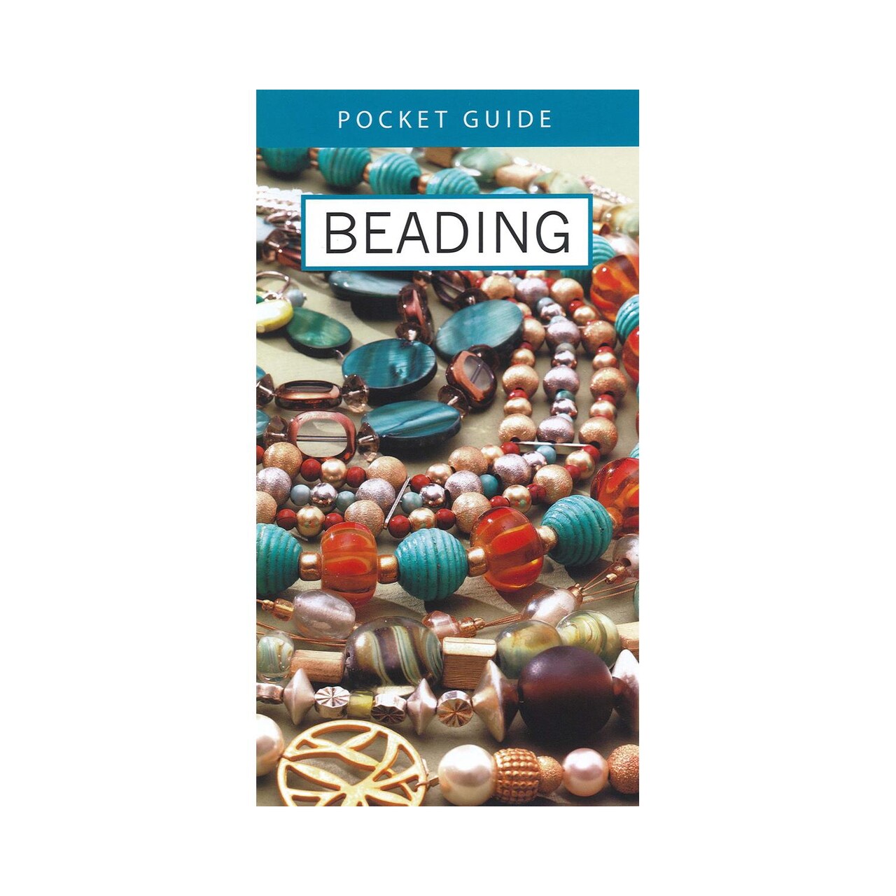 Leisure Arts Beading Pocket Guide Book - 12 Page Laminated Jewelry Making Reference with Beading Patterns, Strand Arrangements and Focal Groupings